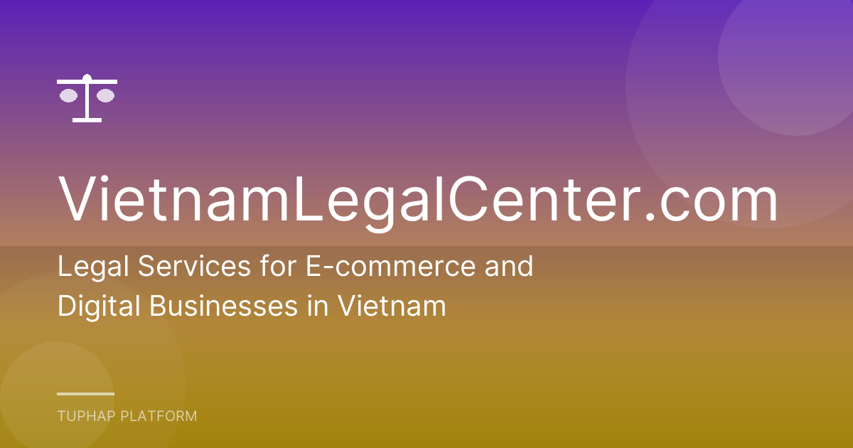 Legal Services for E-commerce and Digital Businesses in Vietnam
